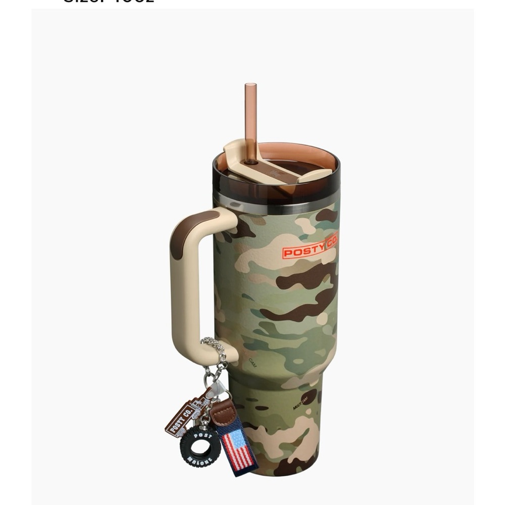 NIB SOLD OUT Stanley Camo Post Malone Flowstate Tumbler 40 oz